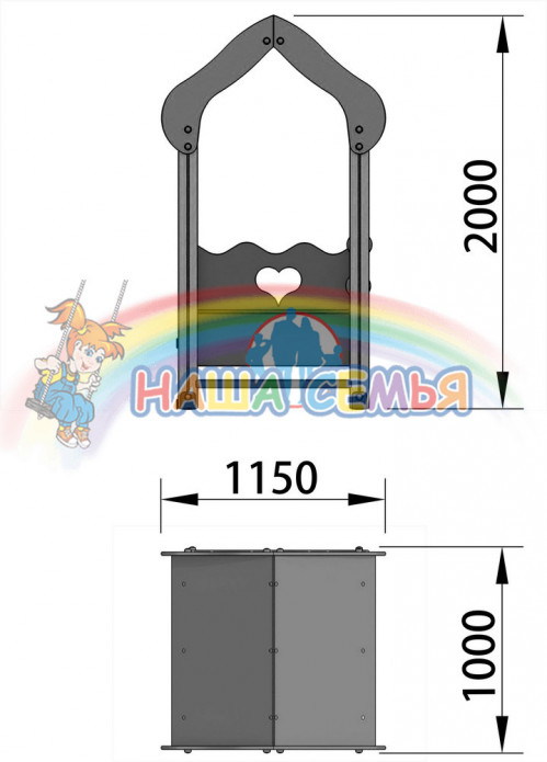 4104-1 Домик Тип 4, фото №2